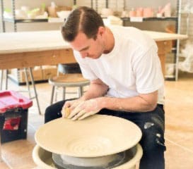 Colby Cramer, Chief Studio Artisan.