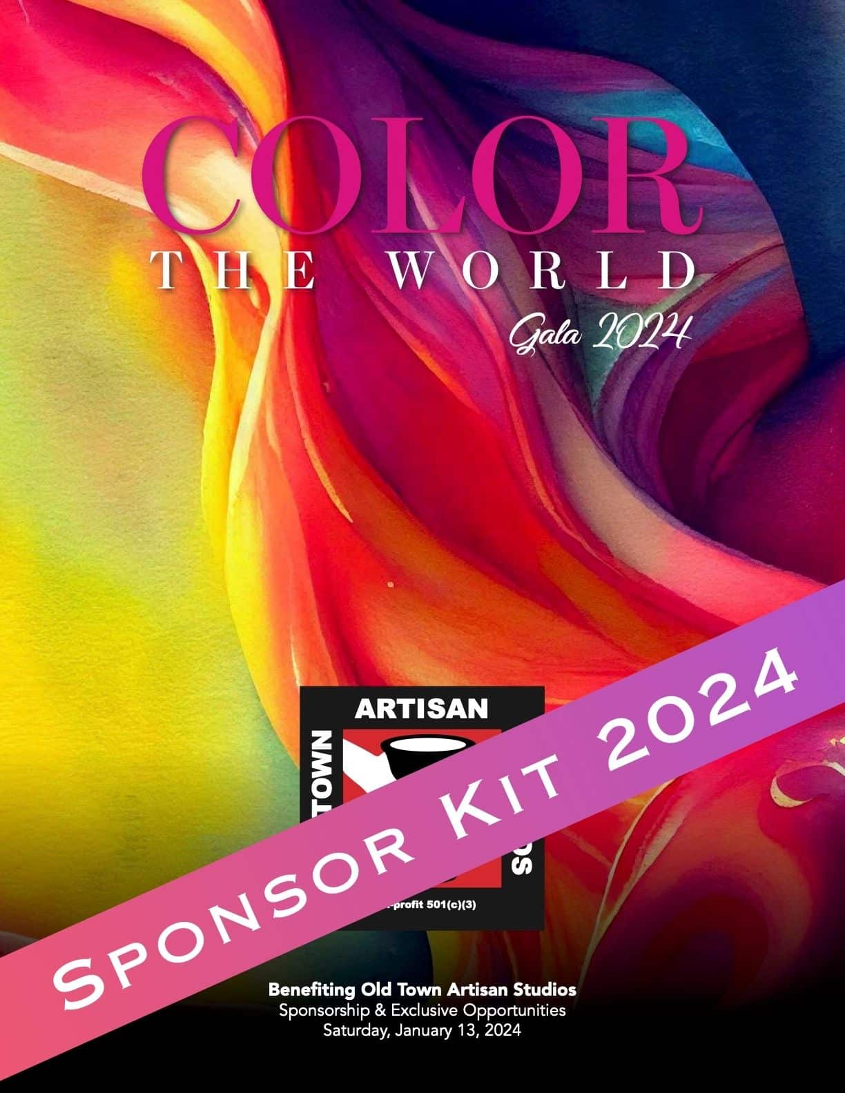 Color The World Gala 2024 Old Town Artisan Studios   Sponsor Kit 2024 