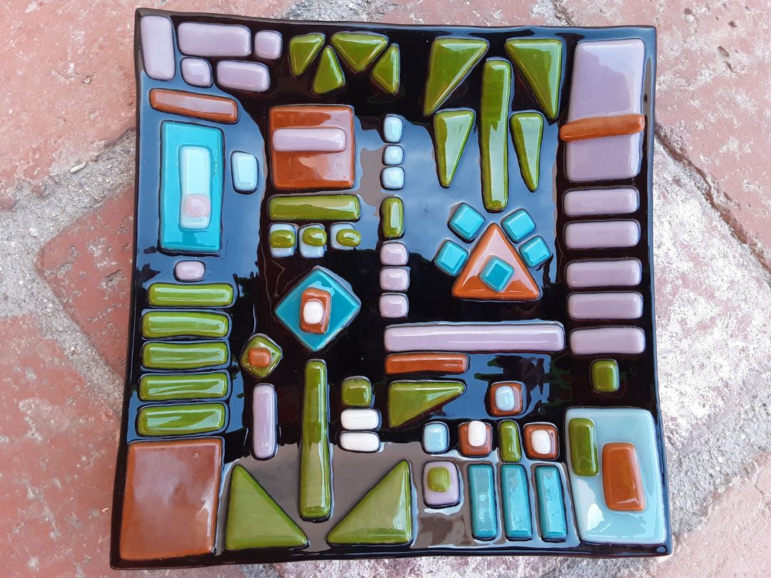 Fused Glass II classes at Old Town Artisan Studios.