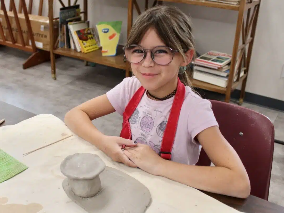 Youth Intro to Ceramics at Old Town Artisan Studios.