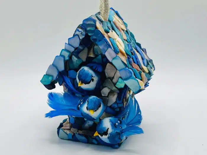 #87 Blue Birds by the Sea